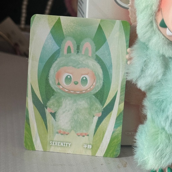 Big Into Energy Labubu Serenity Green - Picture 2 of 4